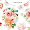 Apple Blossom Florals Die-Cut Ephemera