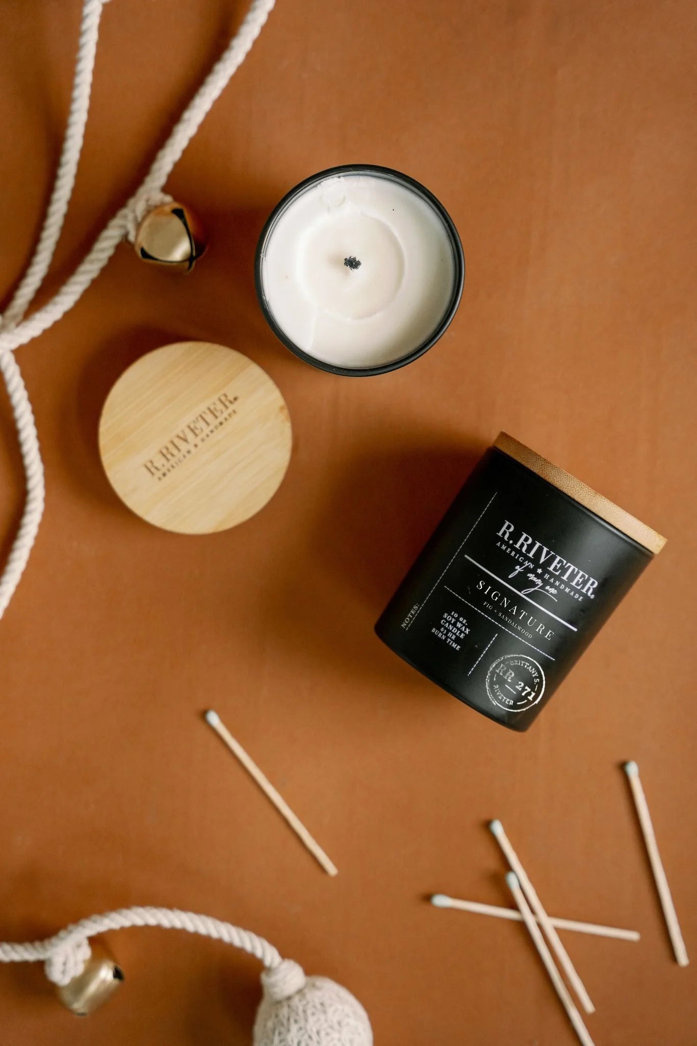 Bougies faites à riveter {parfums multiples}