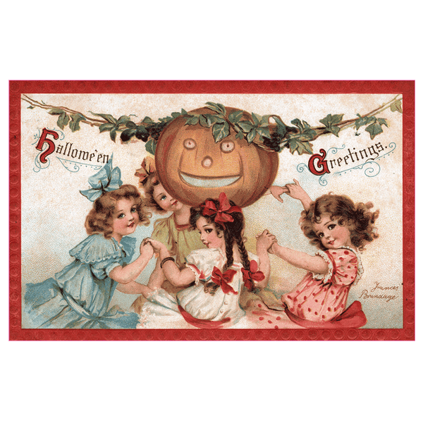 Halloween Labels Sticker Box