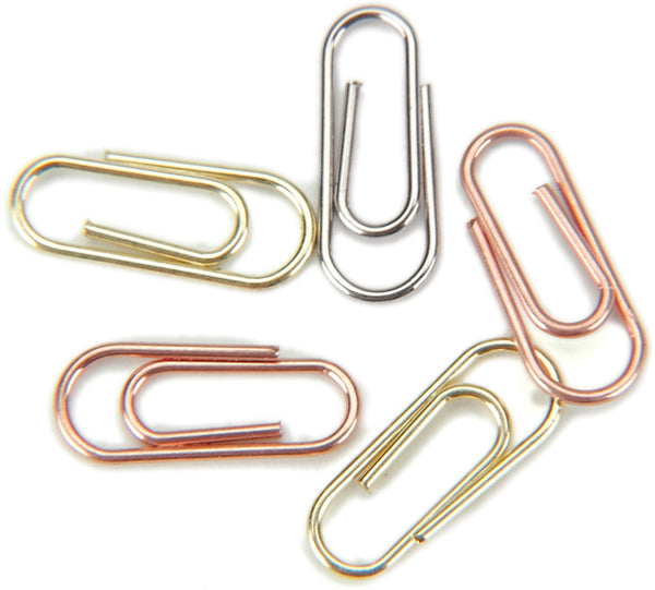 Mini Metal Paper Clips | 25/pkg