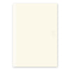 MD Cream A5 Grid Notebook