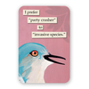 Oiseaux troublés : Autocollants vinyles {styles multiples}