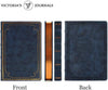 Navy Vintage Style Diary Vegan Leather (Navy)