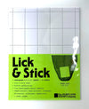 Blank Printable Lick & Stick Stamps