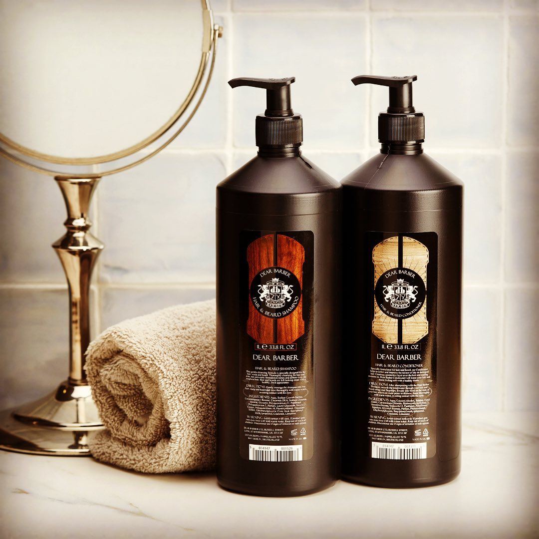 Shampoing et revitalisant barbe + cheveux