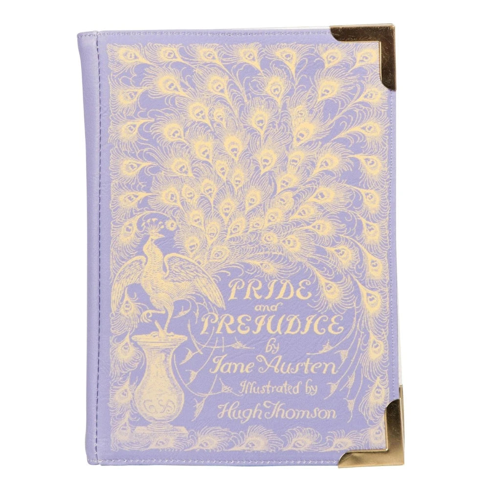 Pride and Prejudice Book Art Crossbody Handbag