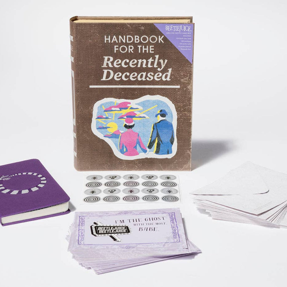 Handbook for the Recently Deceased Stationery Set in Book Box