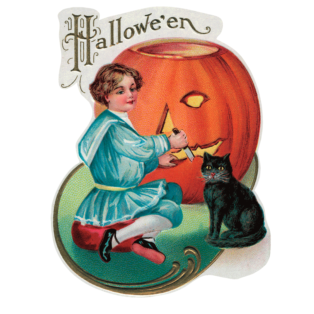 Halloween Labels Sticker Box