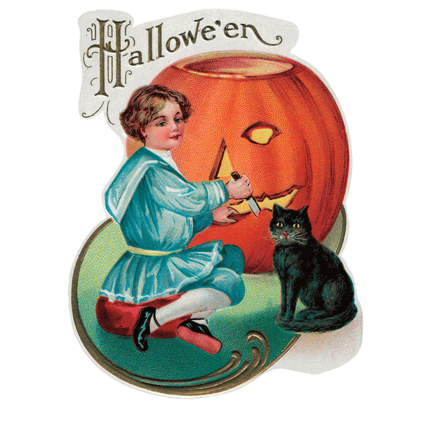 Halloween Labels Sticker Box