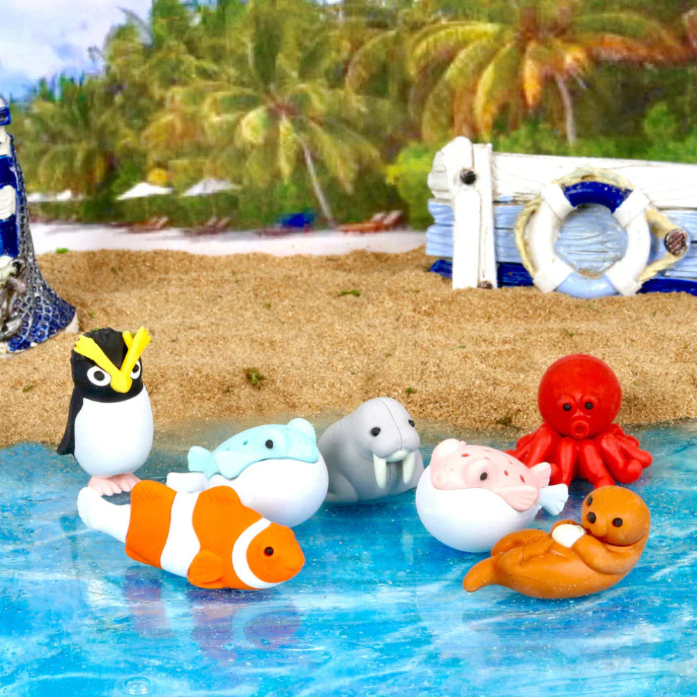 Sea Friends Eraser Pack