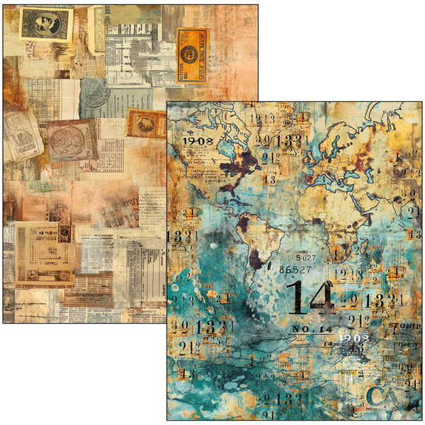 Journey Ahead A4 Maxi Mixed Media Book