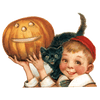Halloween Labels Sticker Box