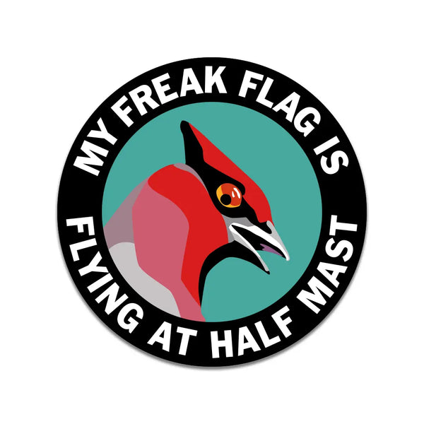 Troubled Birds Vinyl Stickers