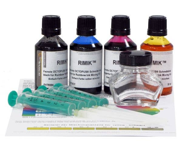 Rainbow Ink Mixing Kit for Fountain Pens