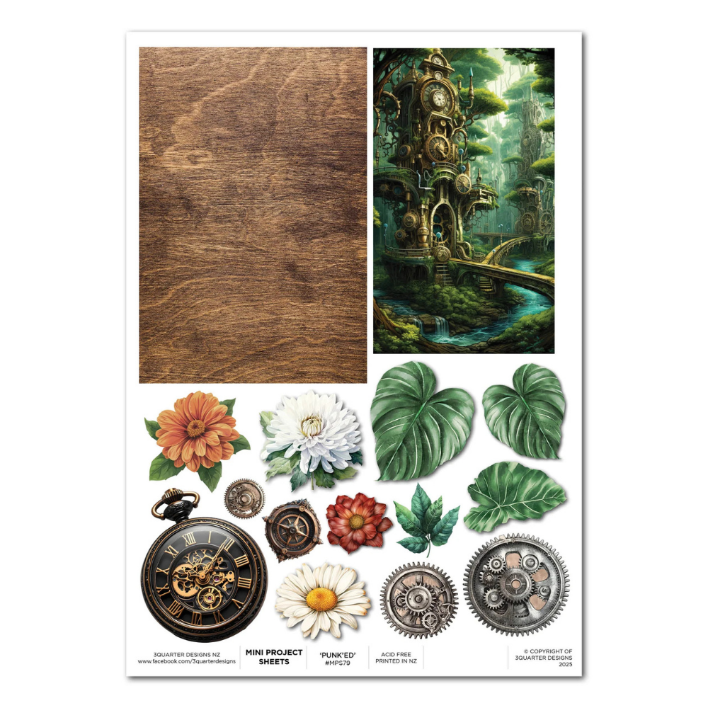 Punk'ed Forest Mini Project Sheet {clearance}