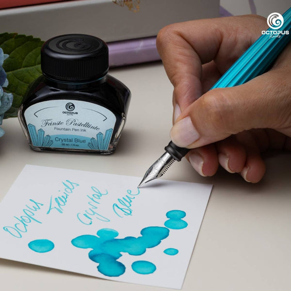 Crystal Blue Fountain Pen Ink