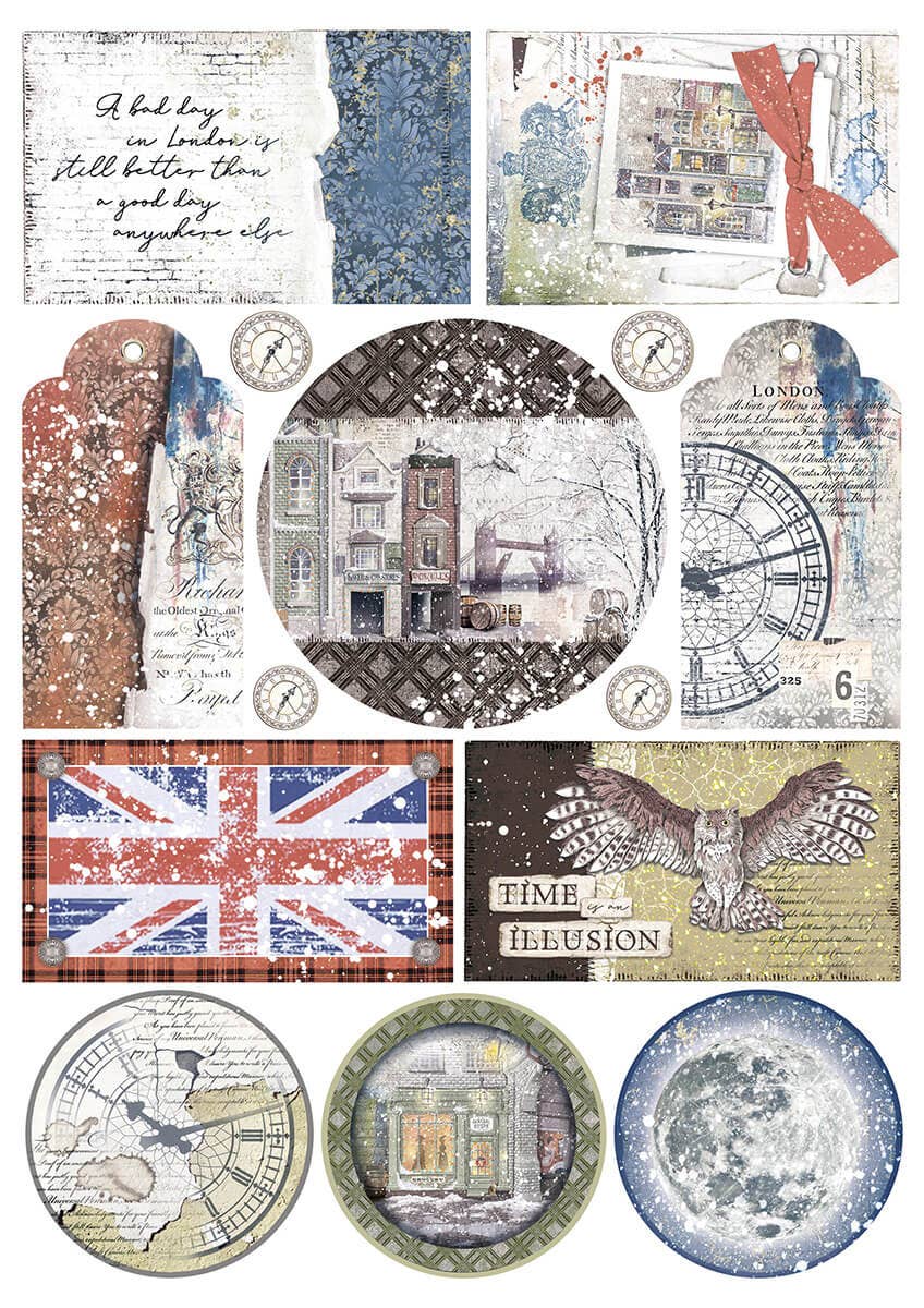 London's Calling A4 Creative Pad {clearance}