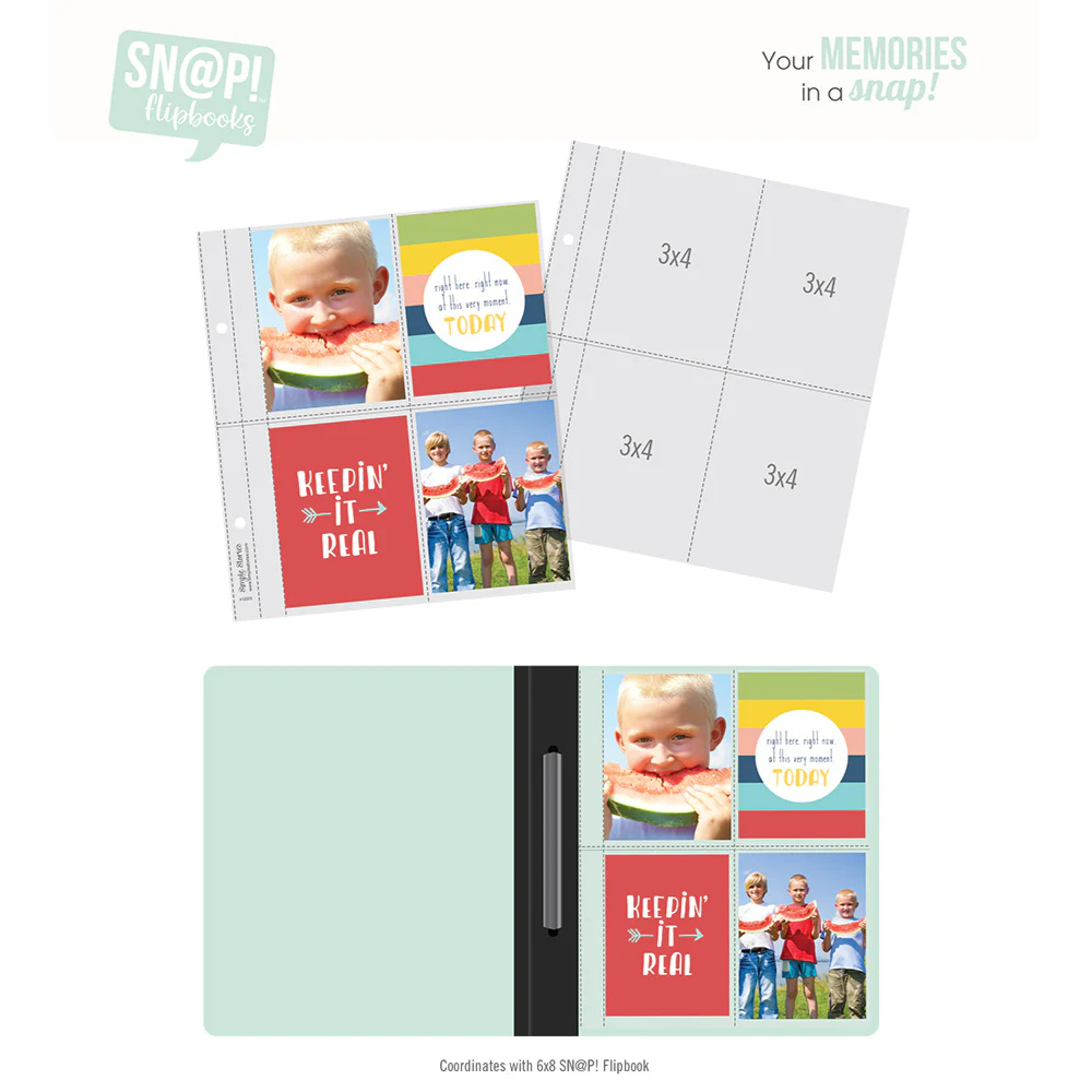 SN@P! 6x8 Flipbook Pages