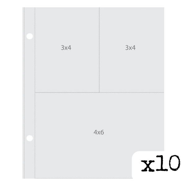SN@P 6x8 Binder Pages