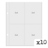 SN@P 6x8 Binder Pages