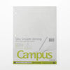 Campus 8.25x11 Loose Leaf Paper | College Ruled | 100 Sheets