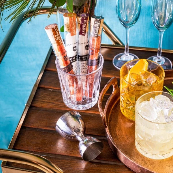 Old Fashioned Bitters Infused Cocktail Cubes