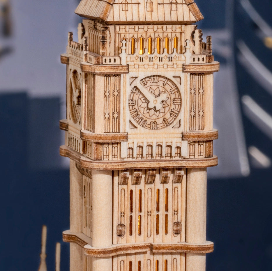 Big Ben Lighted 3D Wooden Puzzle
