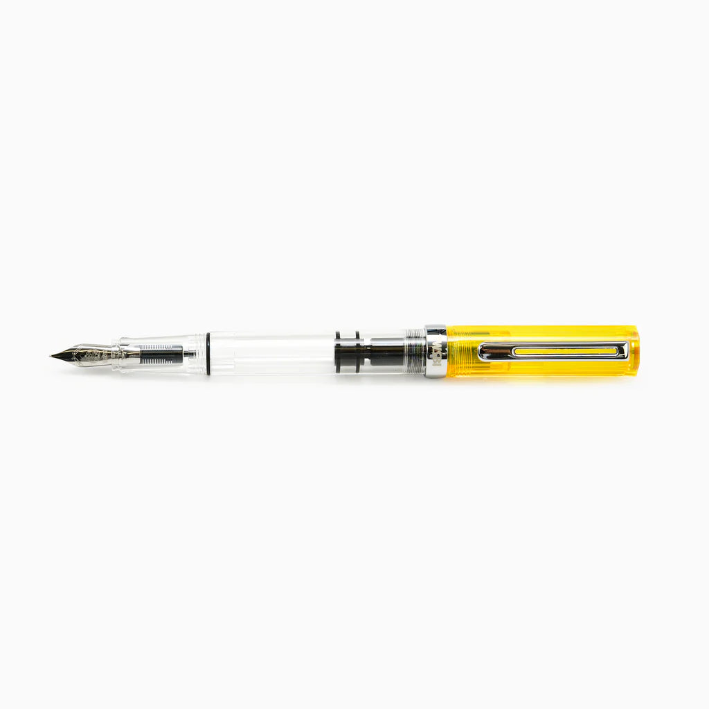Transparent Yellow Eco Fountain Pen