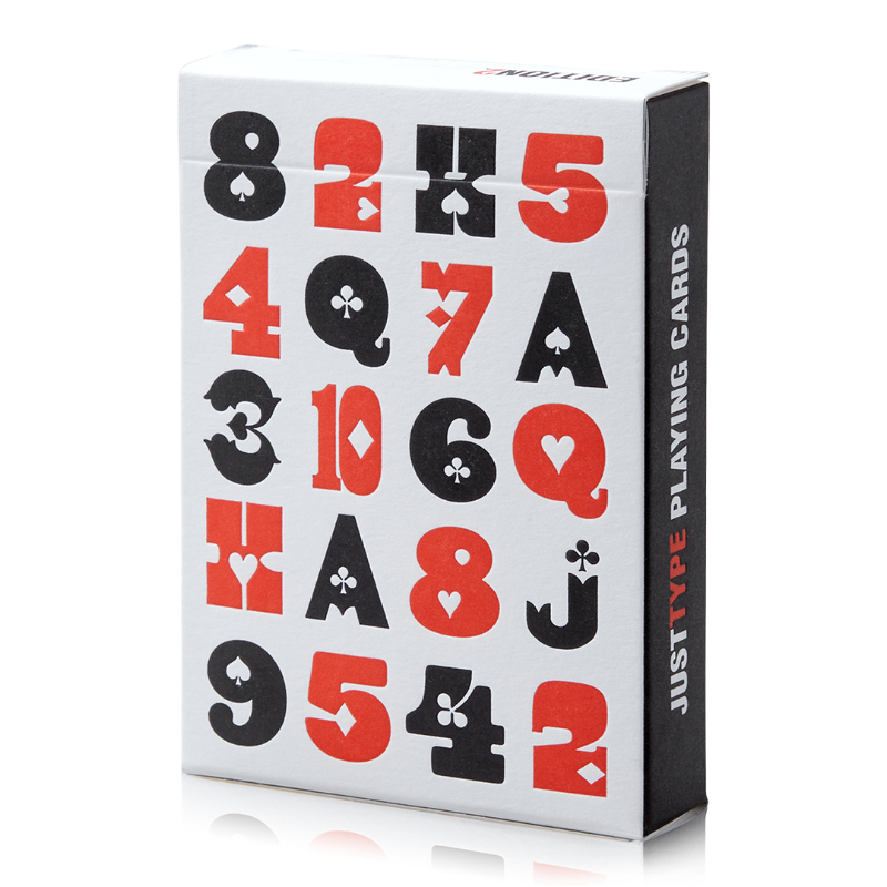 Just Type Playing Cards