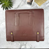 Bomber Brown Leather 96 Pen Zip Case
