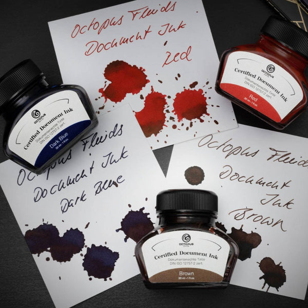 Red Certified Document Ink