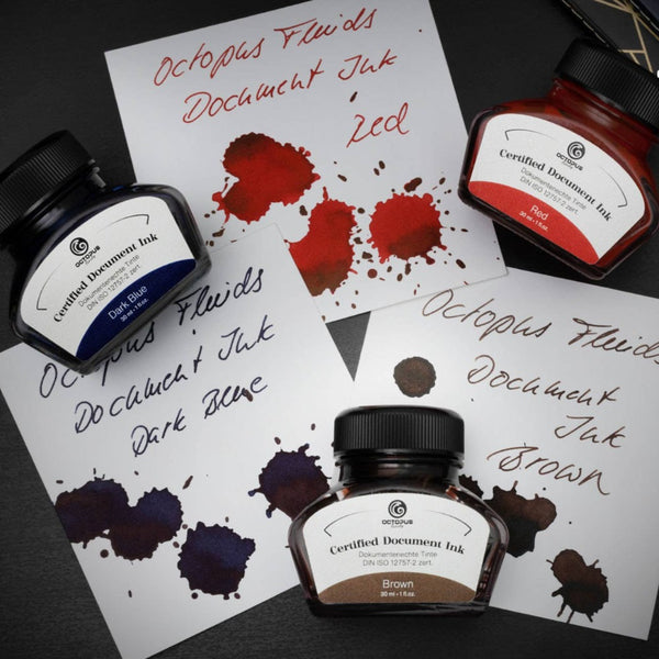 Brown Certified Document Fountain Pen Ink