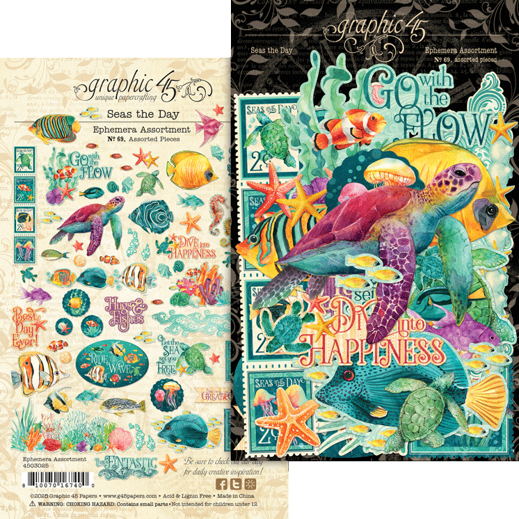 Seas the Day Ephemera Set {clearance}