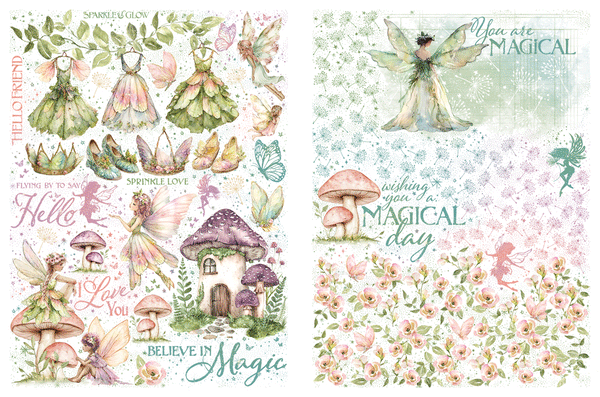 Fairy Boutique Rub-On Transfers