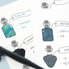 Alice's Potions Color Swatch A5 Sheets