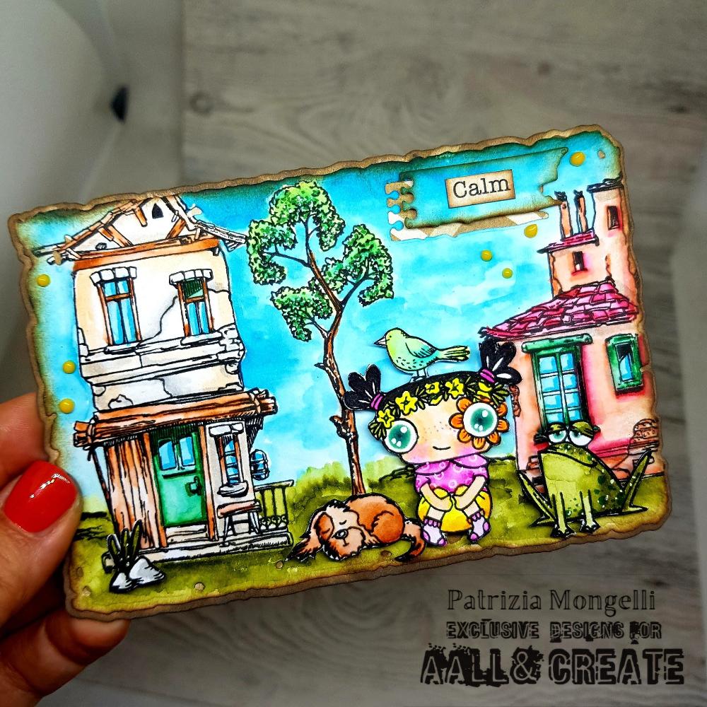 Greta A7 Clear Stamp Set No. 1130