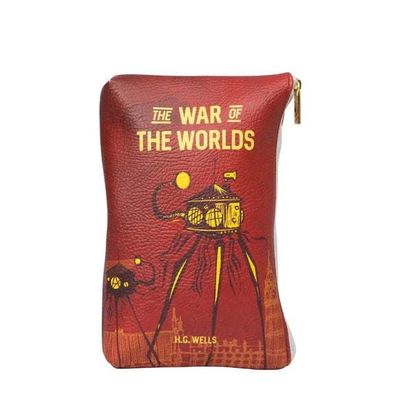 War of the Worlds Book Art Zipper Pouch