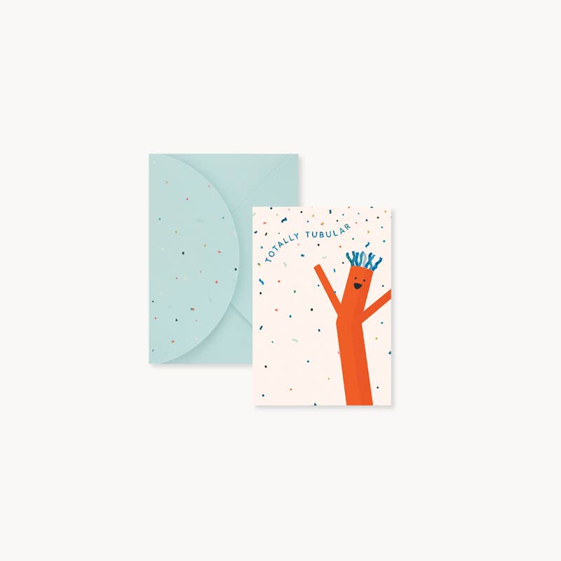 Totally Tubular Pop-Up Birthday Card