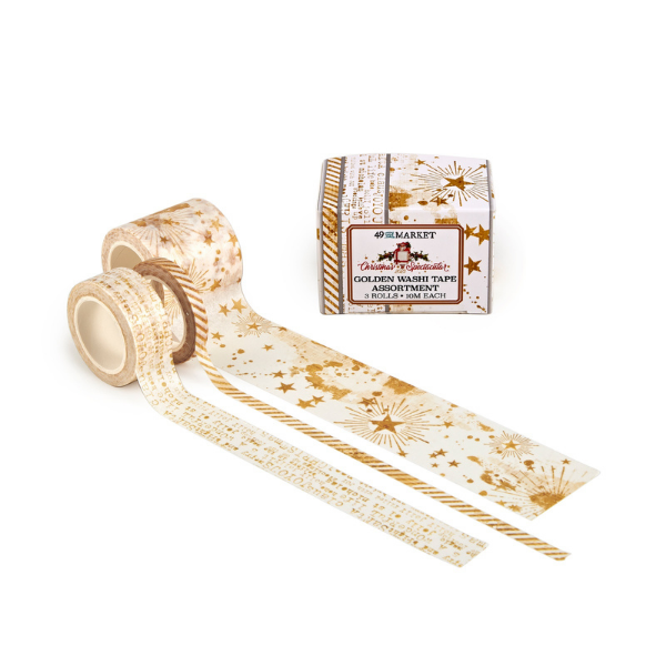 Christmas Spectacular Golden Washi Tape