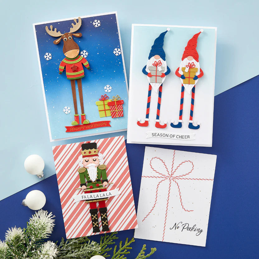 Fritz Dancin' Nutcracker Etched Dies | Dancin' Christmas Friends
