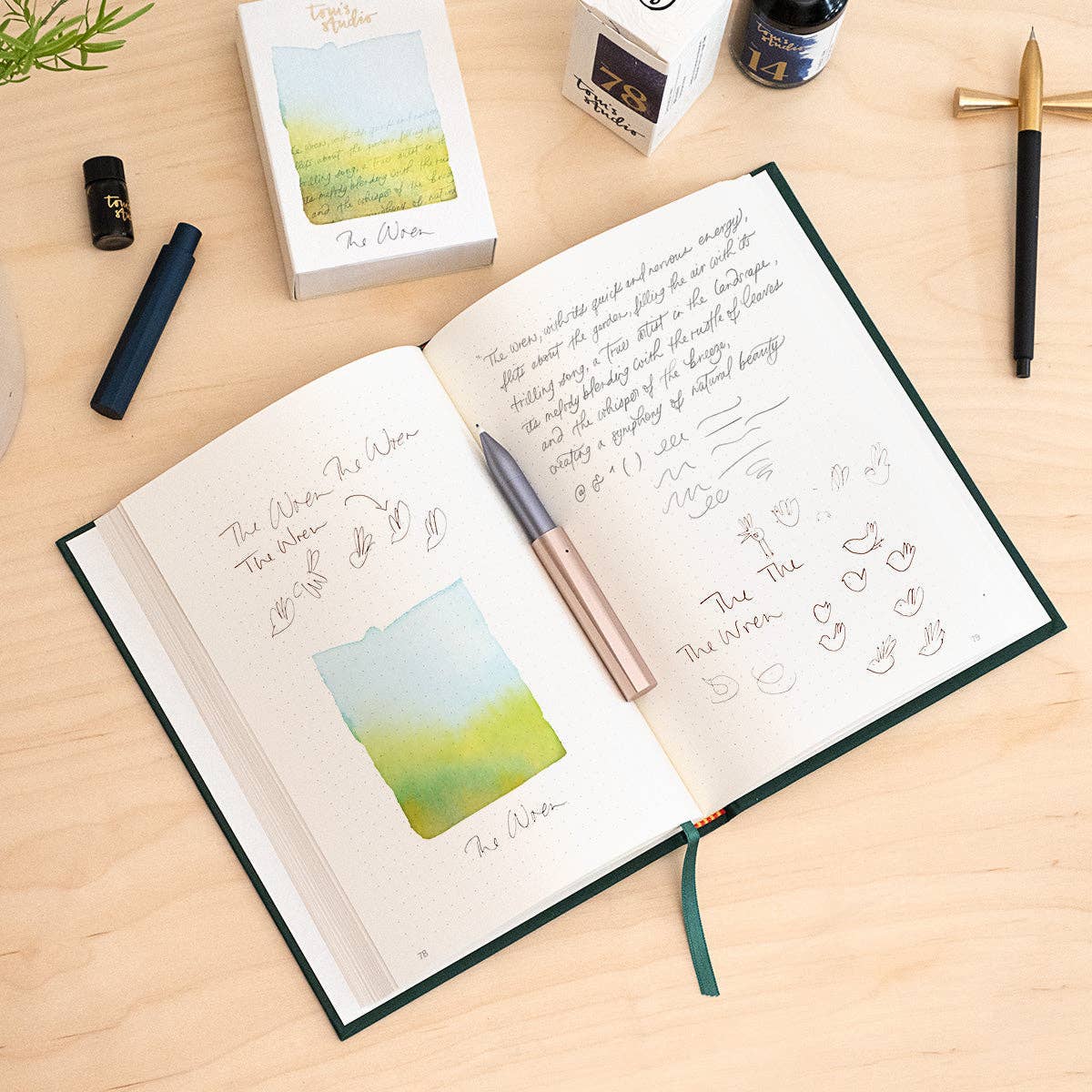 The Wren Refillable Writing Pen