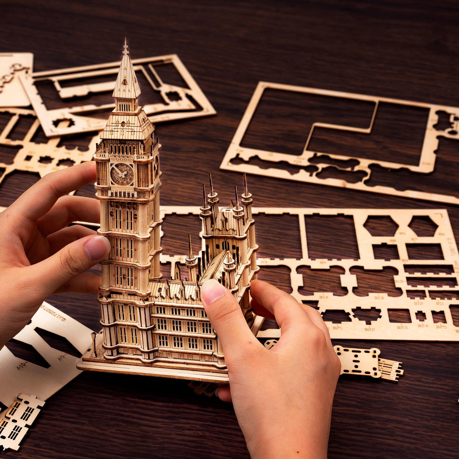 Big Ben Lighted 3D Wooden Puzzle