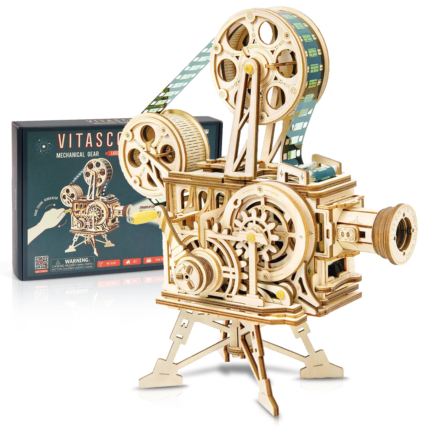 Puzzle mécanique en bois Vitascope