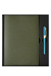 Green Prestigio Flex Executive Journal in Gift Box