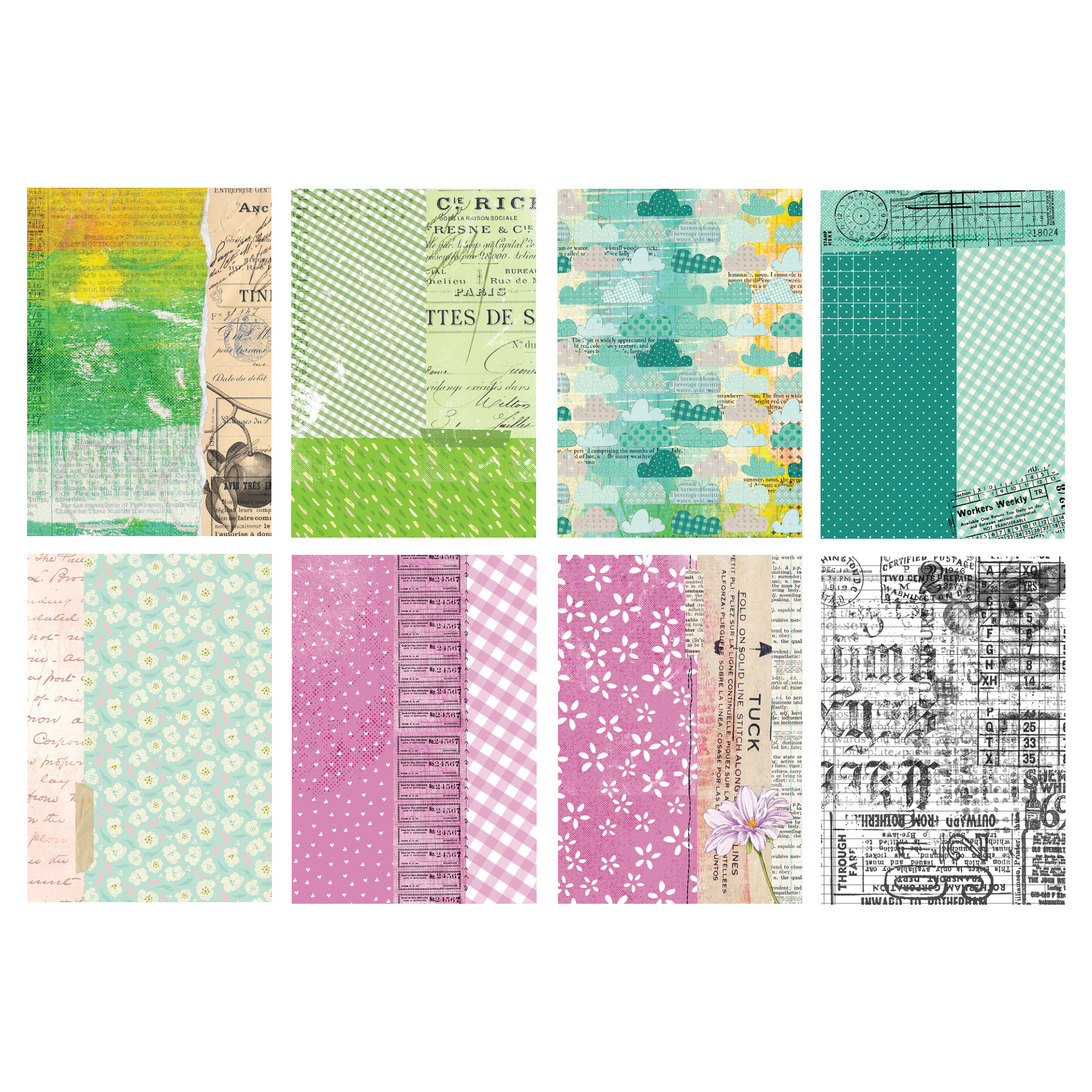 Sun Kissed Accent 6x9 Single-Sided Paper Pack