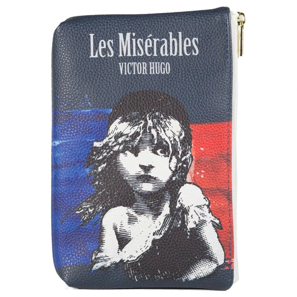 Les Misérables Book Art Zipper Pouch