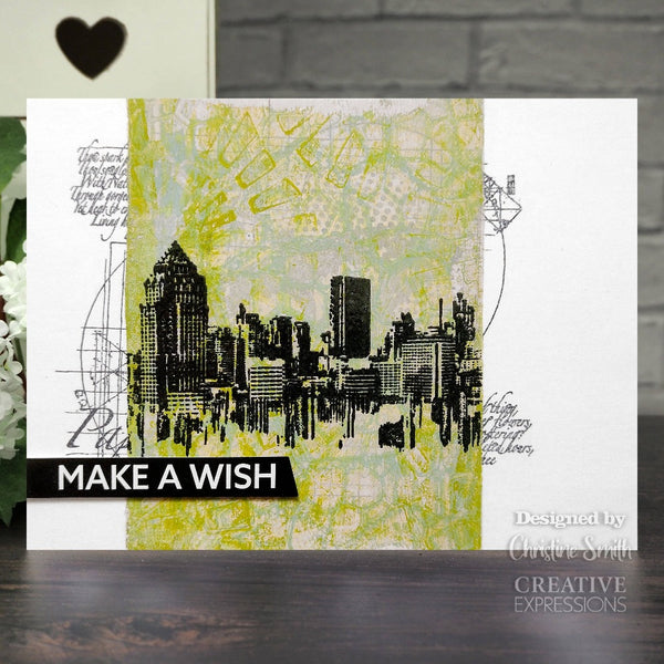 Papillon Dreams Rubber Stamp | Andy Skinner
