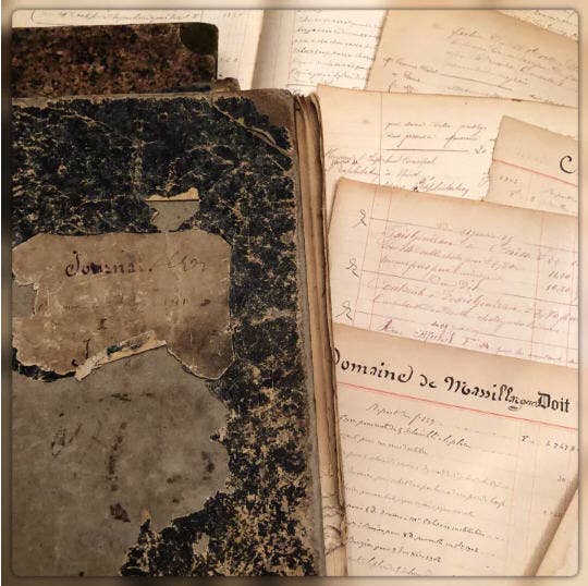 French Antique Journal/Ledger 8-Page Bundles - 1800's - 1900