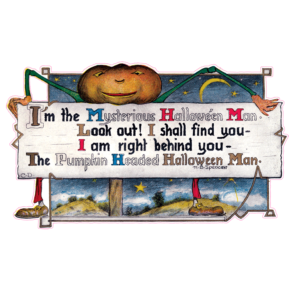 Halloween Labels Sticker Box