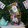 Floral Nonsense Alice in Wonderland Ceramic Mug